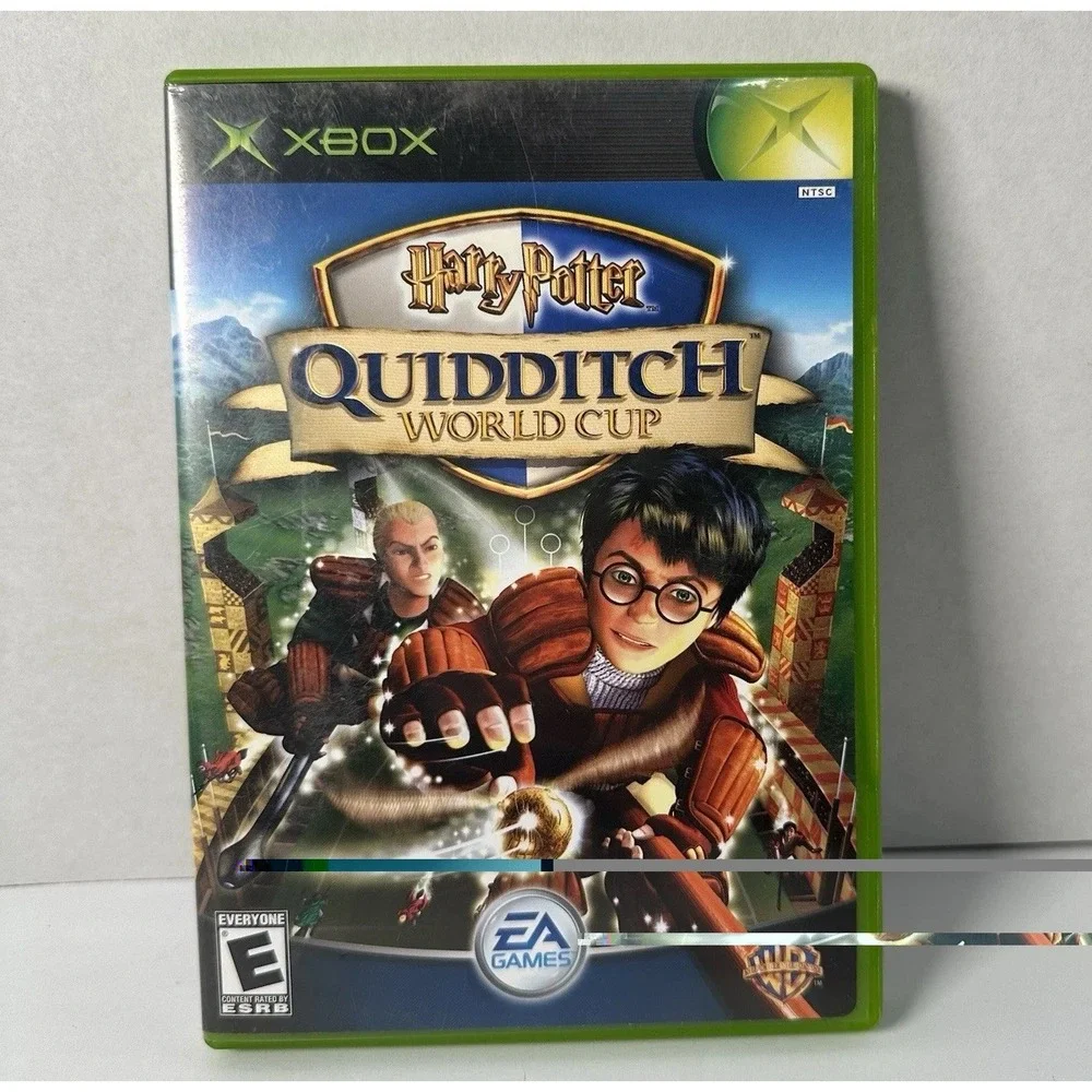 Harry Potter Quidditch World Cup Xbox Original 2003 CIB‎ Complete Tested